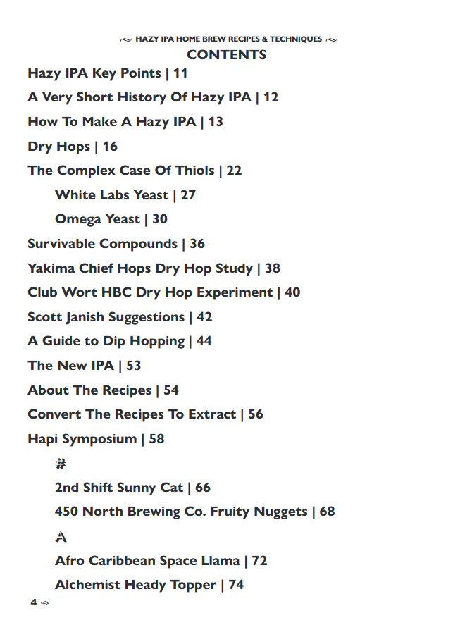 Hazy IPA Home Brew Recipes