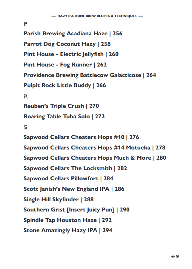 Hazy IPA Home Brew Recipes